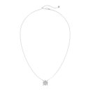925 Sterling Silver Cubic Zirconia Marquise Cut Necklace