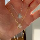 925 Sterling Silver Cubic Zirconia Necklace