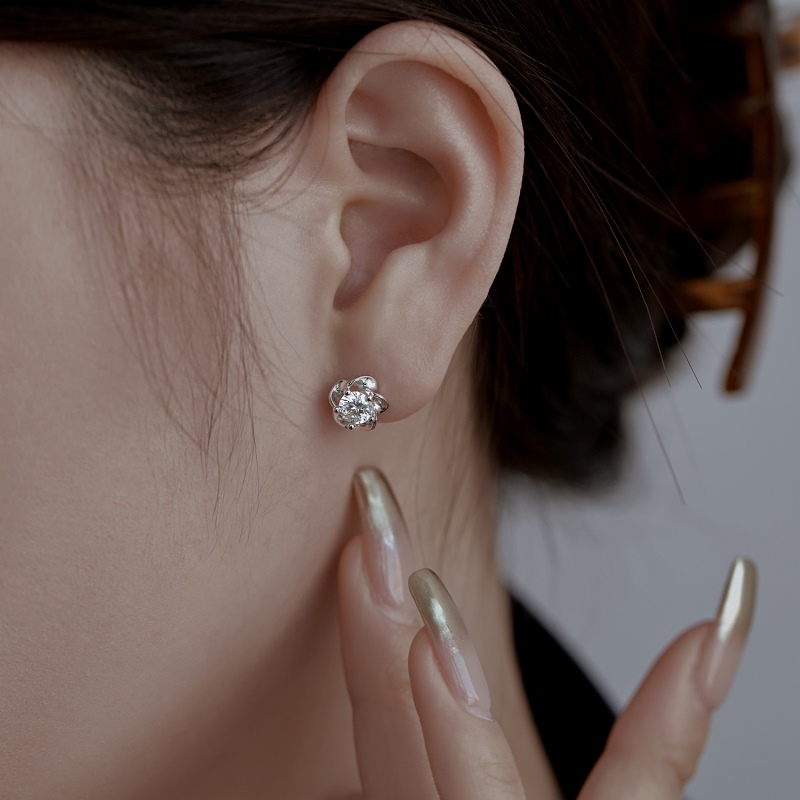 925 Sterling Silver Cubic Zirconia Earrings