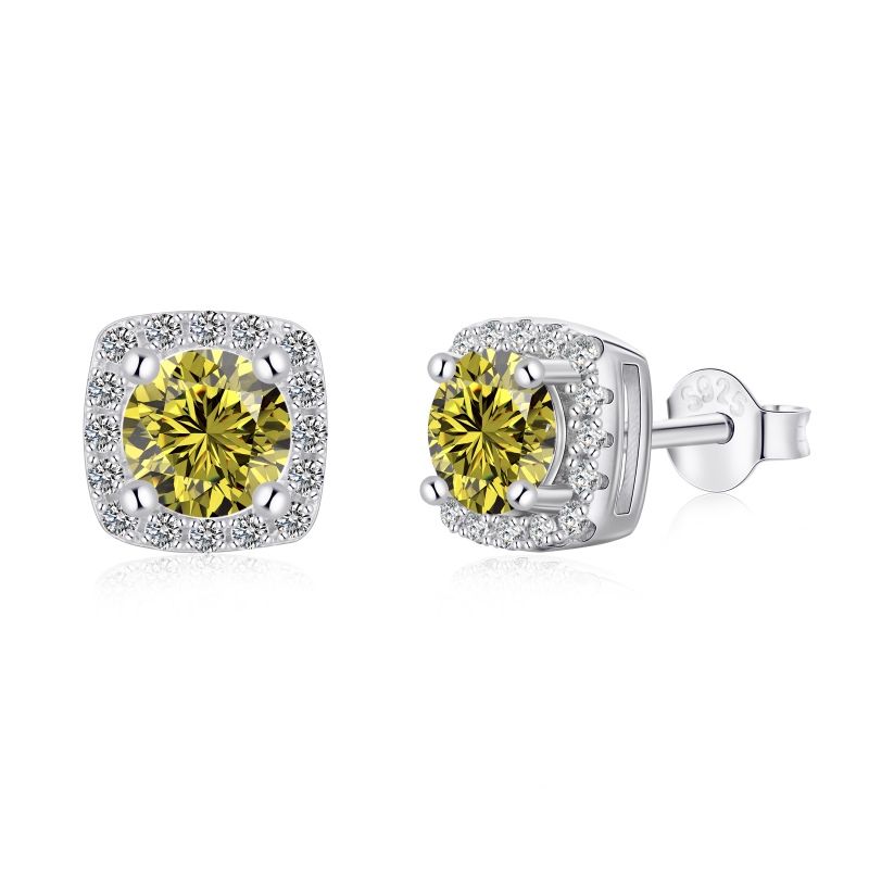 925 Sterling Silver Cubic Zirconia Earrings - Image 2