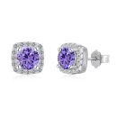 925 Sterling Silver Cubic Zirconia Earrings
