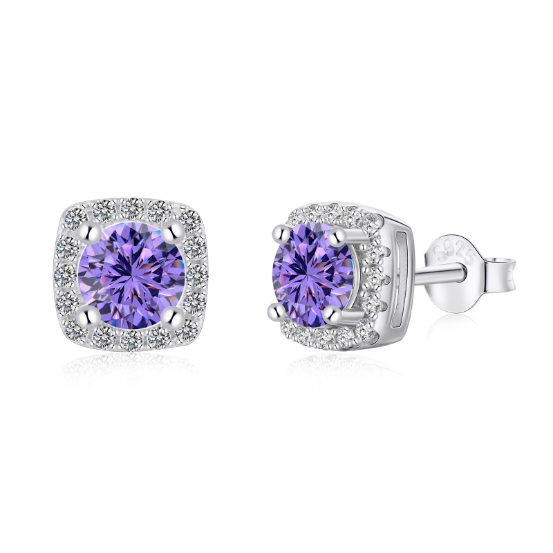 925 Sterling Silver Cubic Zirconia Earrings - Image 3