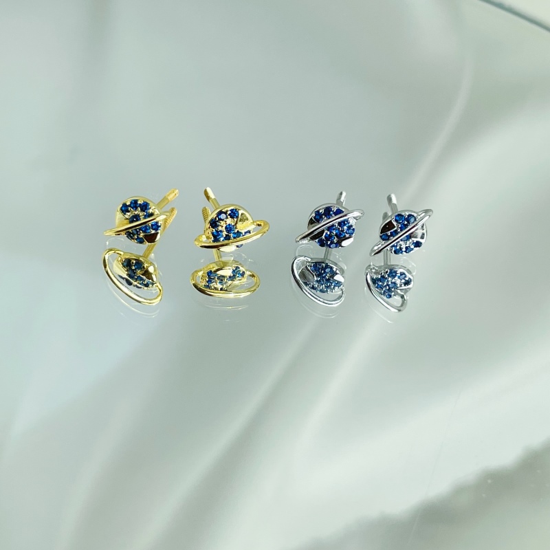 925 Sterling Silver Cubic Zirconia Earrings - Image 2
