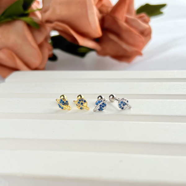 925 Sterling Silver Cubic Zirconia Earrings - Image 5