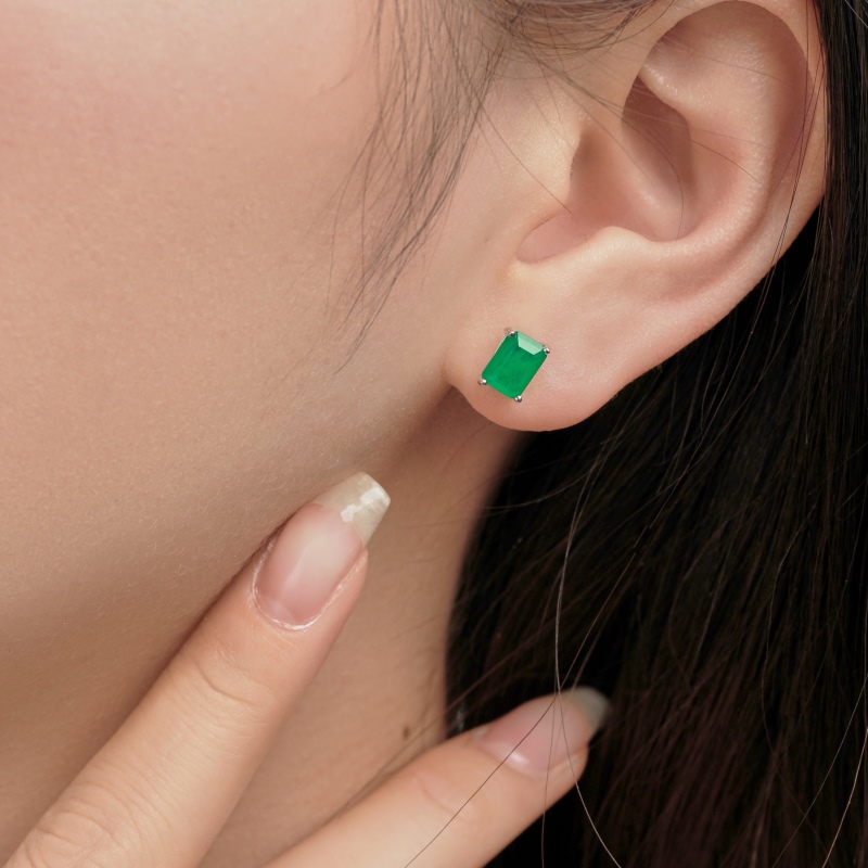 925 Sterling Silver Cubic Zirconia Earrings - Image 3