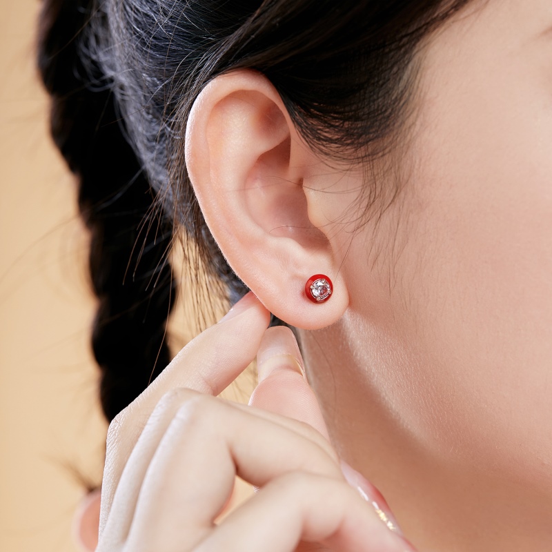 925 Sterling Silver Cubic Zirconia Earrings - Image 3