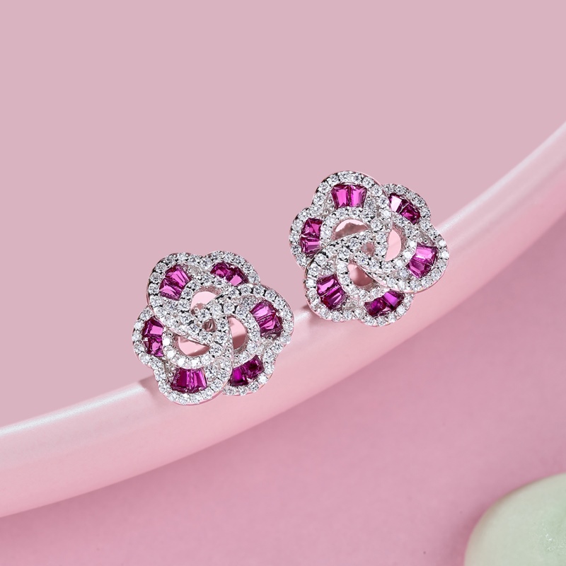 925 Sterling Silver Cubic Zirconia Earrings