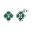 925 Sterling Silver Cubic Zirconia Earrings