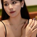 925 Sterling Silver Cubic Zirconia Pear Earrings