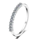 Moissanite 925 Sterling Silver Ring