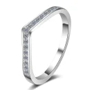 Moissanite 925 Sterling Silver Ring