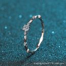 Moissanite 925 Sterling Silver Ring