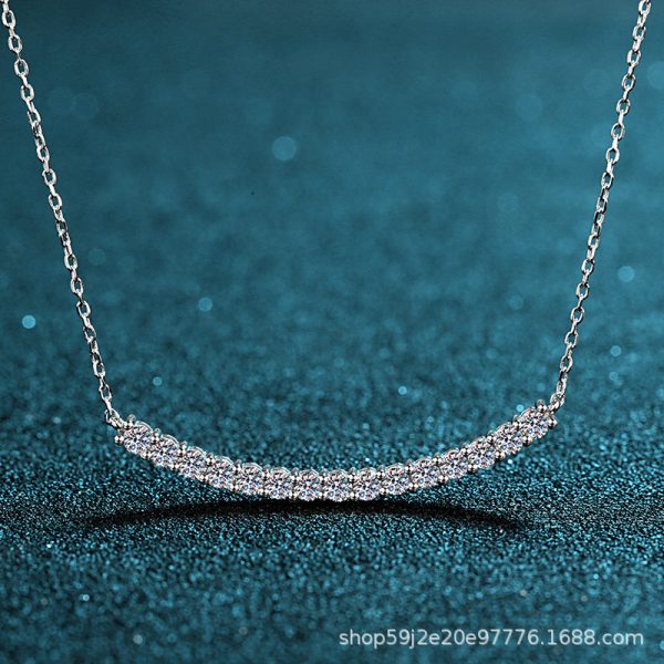 Moissanite 925 Sterling Silver Necklace