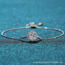 Moissanite 925 Sterling Silver Bracelet