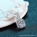 Moissanite 925 Sterling Silver Necklace