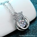 Moissanite 925 Sterling Silver Necklace