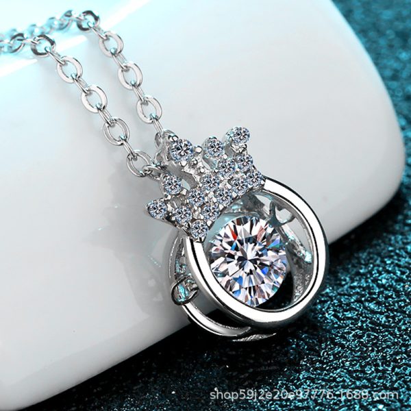 Moissanite 925 Sterling Silver Necklace