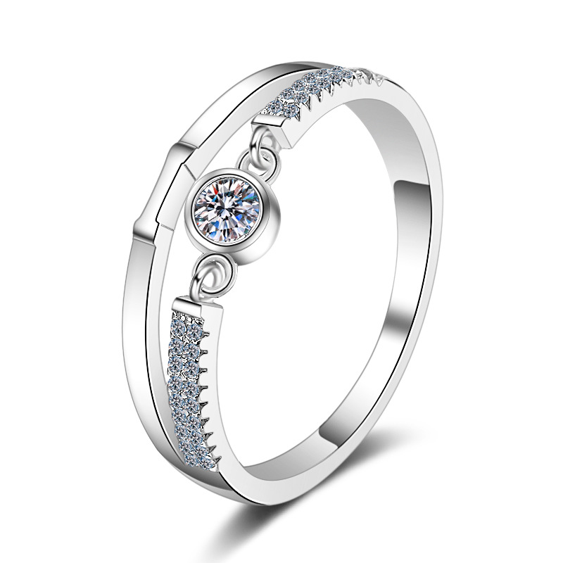 Moissanite 925 Sterling Silver Ring - Image 5