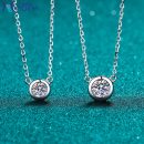 Moissanite 925 Sterling Silver Necklace
