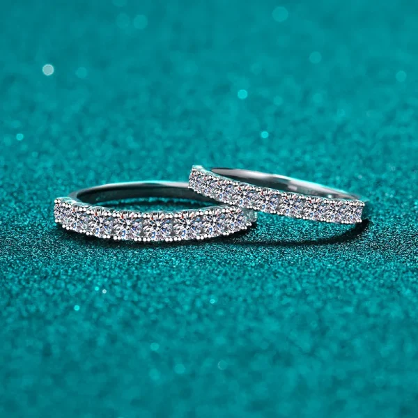 Moissanite 925 Sterling Silver Ring