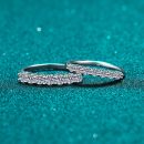 Moissanite 925 Sterling Silver Ring