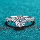 Trending Moissanite 925 Sterling Silver Ring