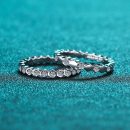 Moissanite 925 Sterling Silver Ring