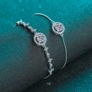 Moissanite 925 Sterling Silver Bracelet