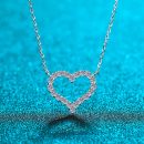 Moissanite 925 Sterling Silver Necklace
