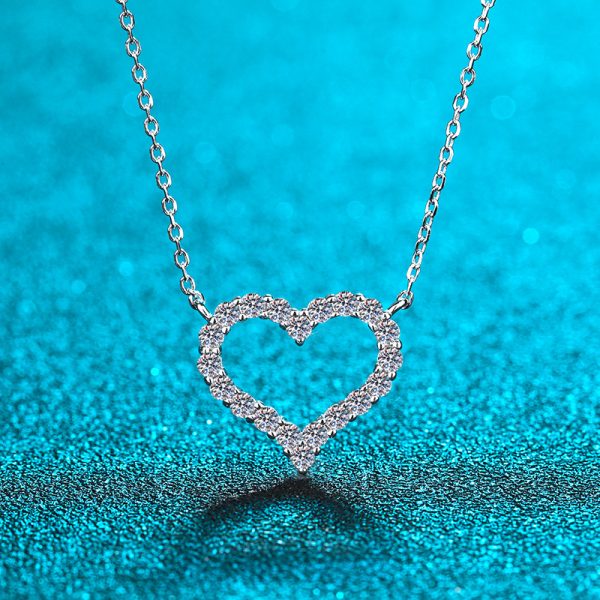 Moissanite 925 Sterling Silver Necklace