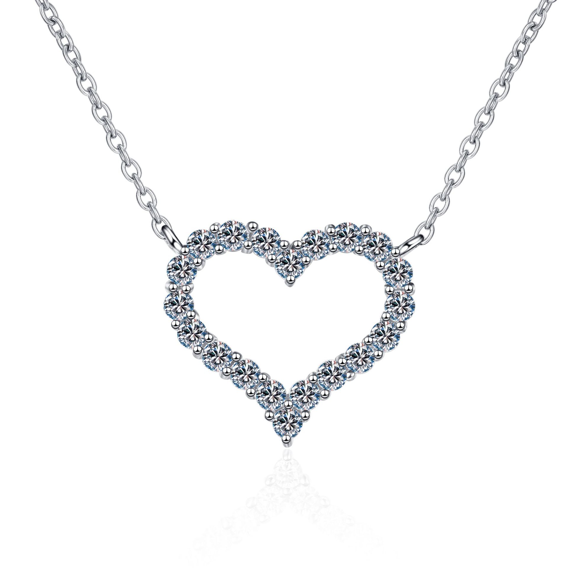 Moissanite 925 Sterling Silver Necklace - Image 5