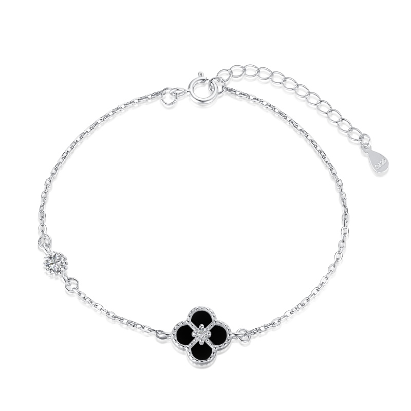 925 Sterling Silver Cubic Zirconia Bracelet