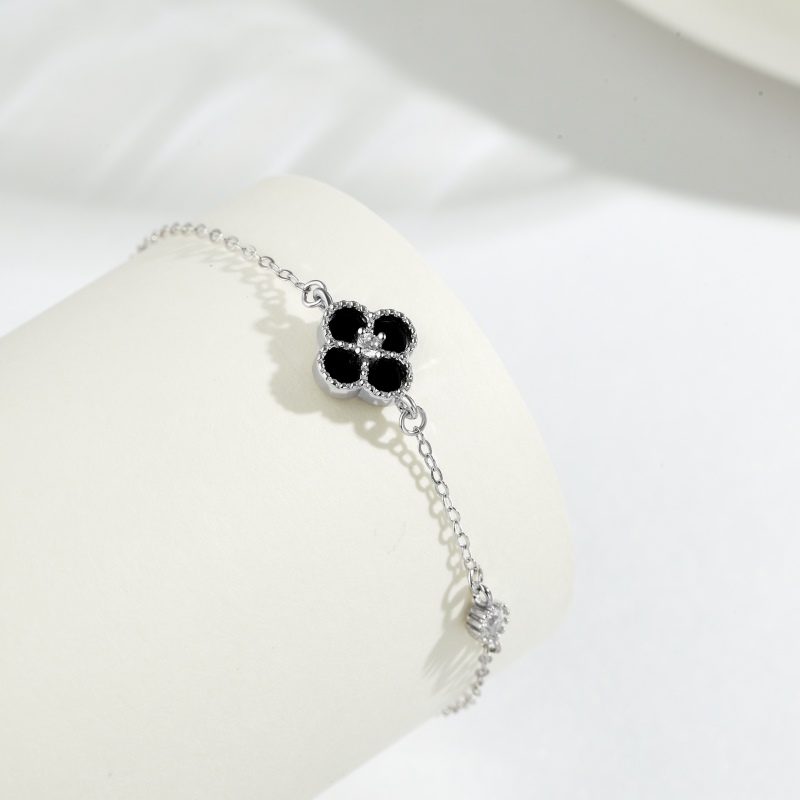 925 Sterling Silver Cubic Zirconia Bracelet - Image 3