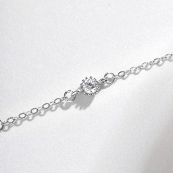 925 Sterling Silver Cubic Zirconia Bracelet