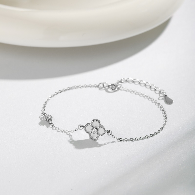 925 Sterling Silver Cubic Zirconia Bracelet - Image 2