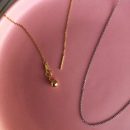 925 Sterling Silver Adjustable Fine Chain DIY Necklace