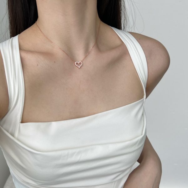 925 Sterling Silver Cubic Zirconia Necklace