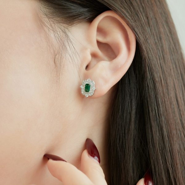925 Sterling Silver Cubic Zirconia Earrings