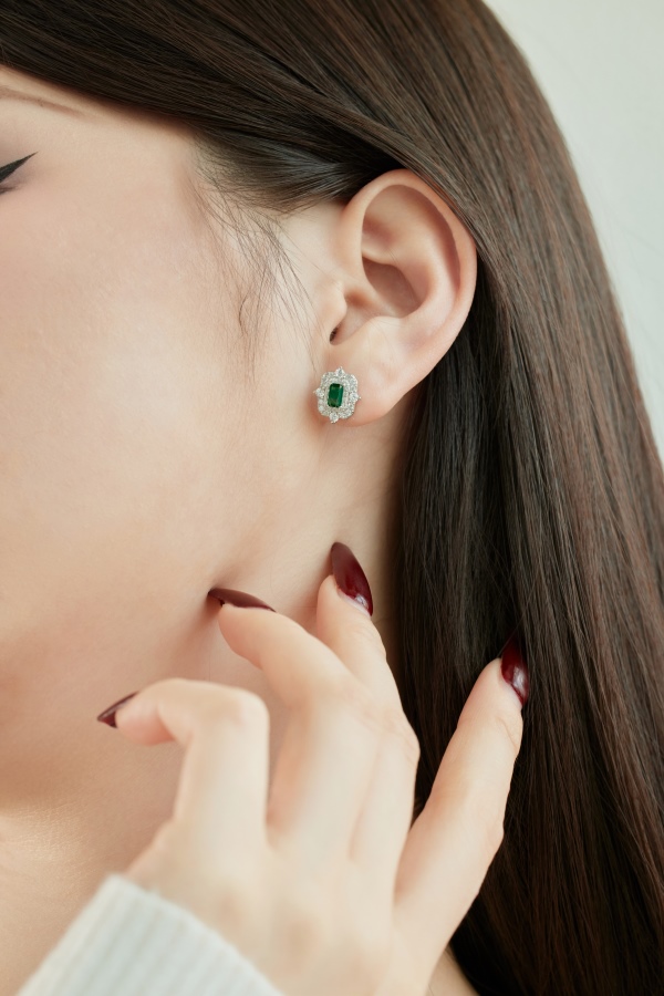 925 Sterling Silver Cubic Zirconia Earrings - Image 5