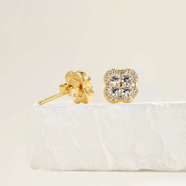 925 Sterling Silver Cubic Zirconia Earrings - Image 4