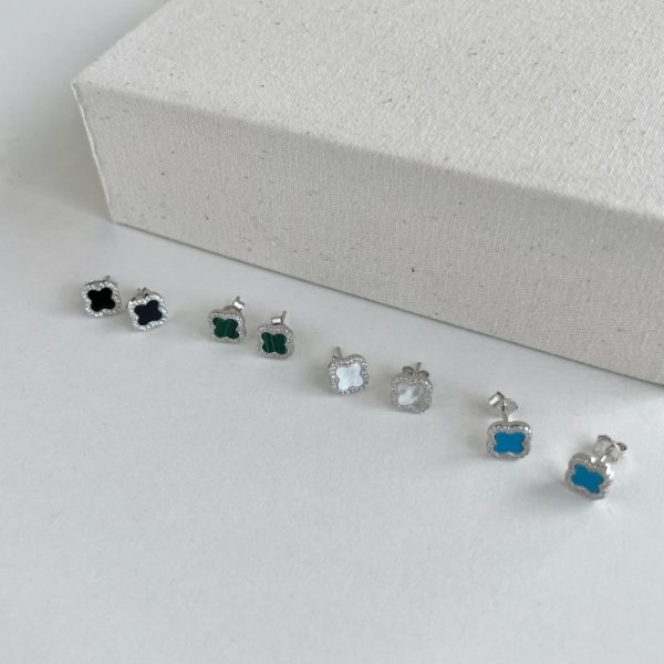 925 Sterling Silver Cubic Zirconia Earrings
