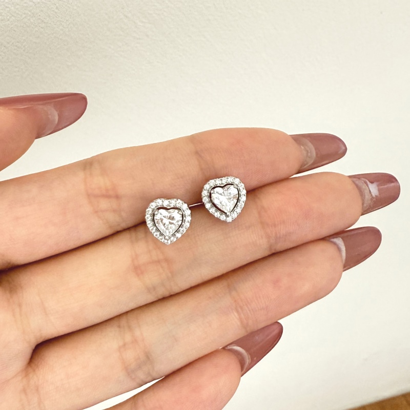 925 Sterling Silver Cubic Zirconia Earrings