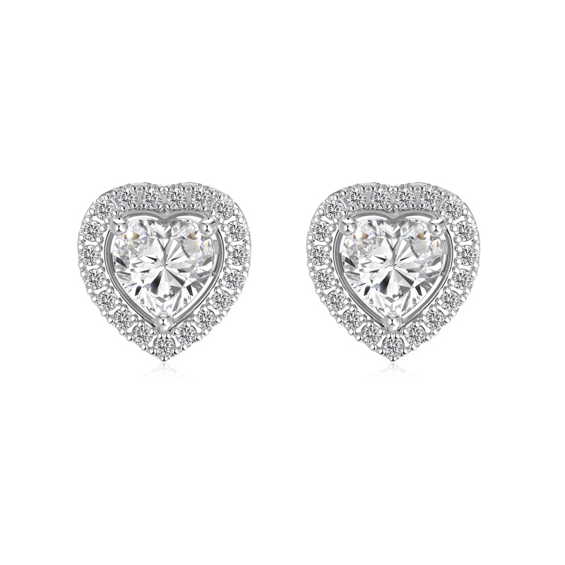 925 Sterling Silver Cubic Zirconia Earrings - Image 3