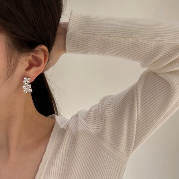 925 Sterling Silver Cubic Zirconia Earrings