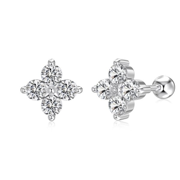 925 Sterling Silver Cubic Zirconia Earrings