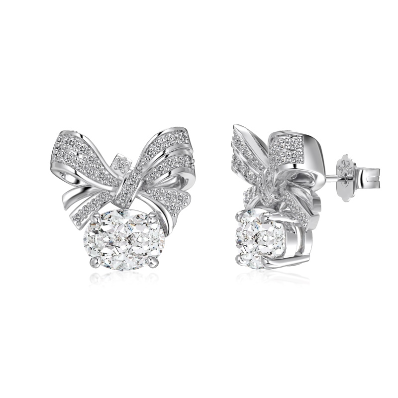 925 Sterling Silver Cubic Zirconia Earrings