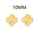 925 Sterling Silver 18K Gold Plated Earrings