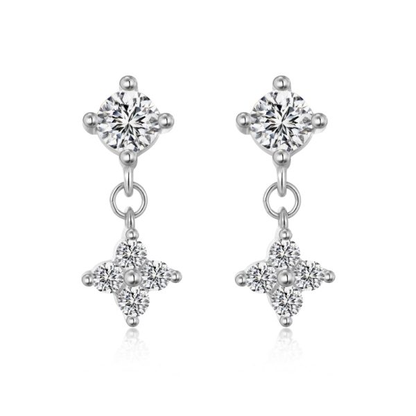 925 Sterling Silver Cubic Zirconia Earrings