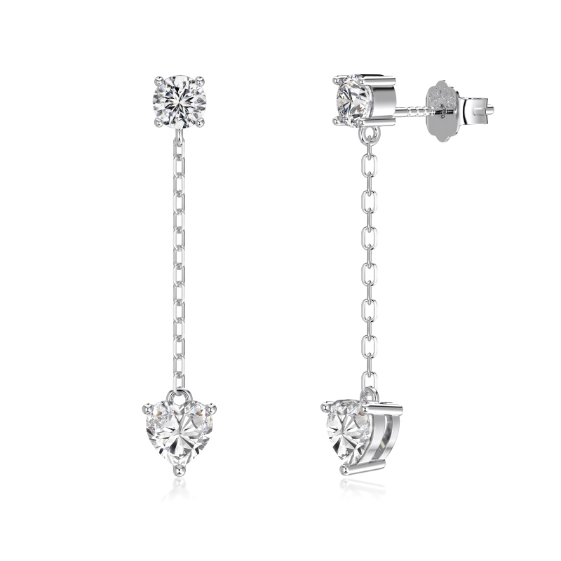 925 Sterling Silver Cubic Zirconia Earrings