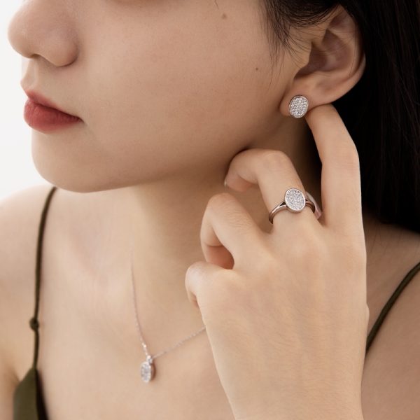 925 Sterling Silver Cubic Zirconia Earrings